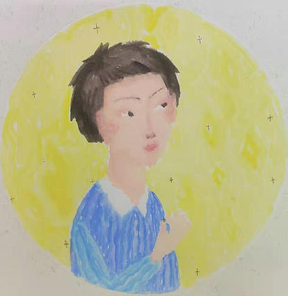 霍金云南师范大学国画系硕士 霍金 精品人物