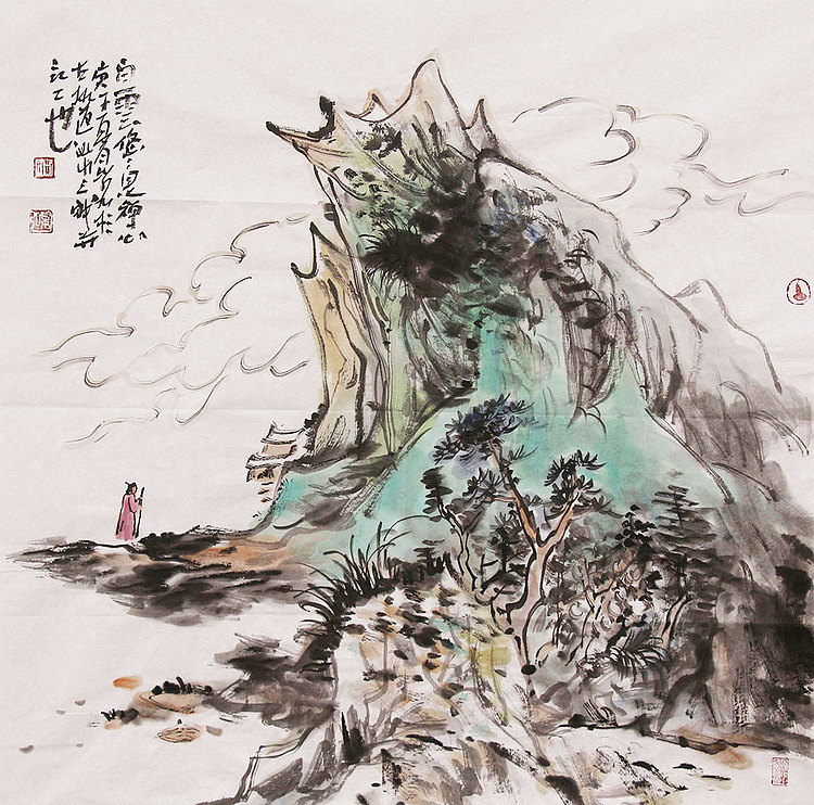 甘肃省美术家协会会员 贾紫弘 山水