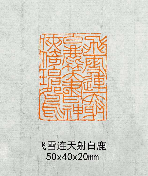 飞雪连天射白鹿