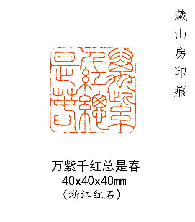 万紫千红总是春
