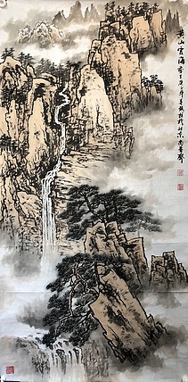 河北省美协会员 北京名家 长城碑林有刻其画作 田铁柱
