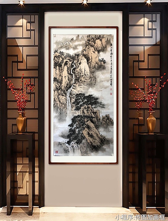 河北省美协会员 北京名家 长城碑林有刻其画作 田铁柱