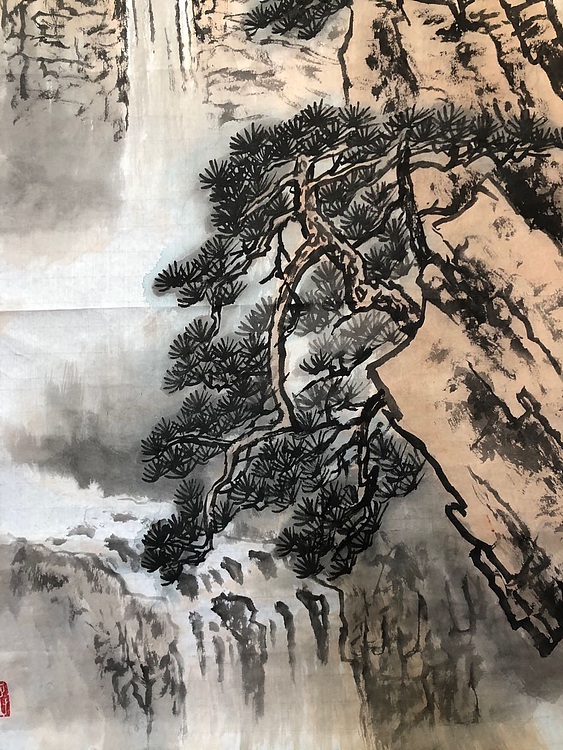 河北省美协会员 北京名家 长城碑林有刻其画作 田铁柱