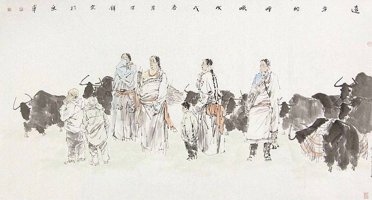 六尺  中国美术家协会会员 沈世铎
