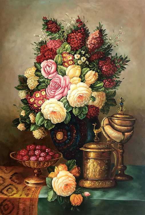 青年油画家 黄紫兰 精品油画