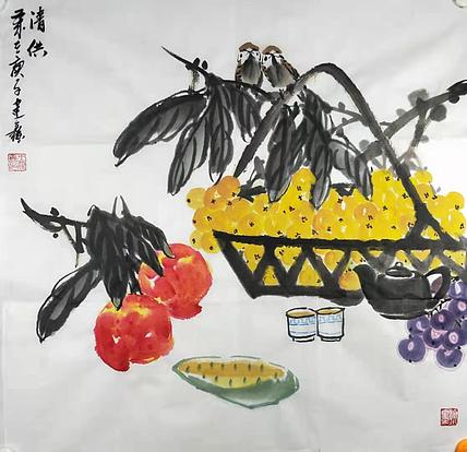 中国花鸟画研修院高研班 精品花鸟 王建鑫