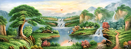 青年油画家 黄紫兰 精品油画