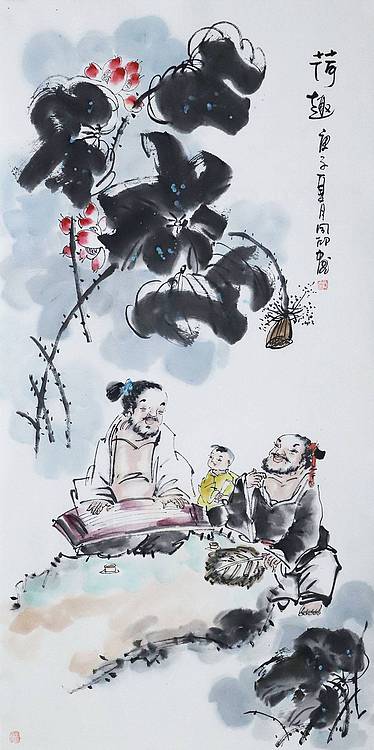 河北省美协会员  侯同印70015267