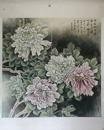 新入驻中国现代国画家孙丽云展览精品惠民