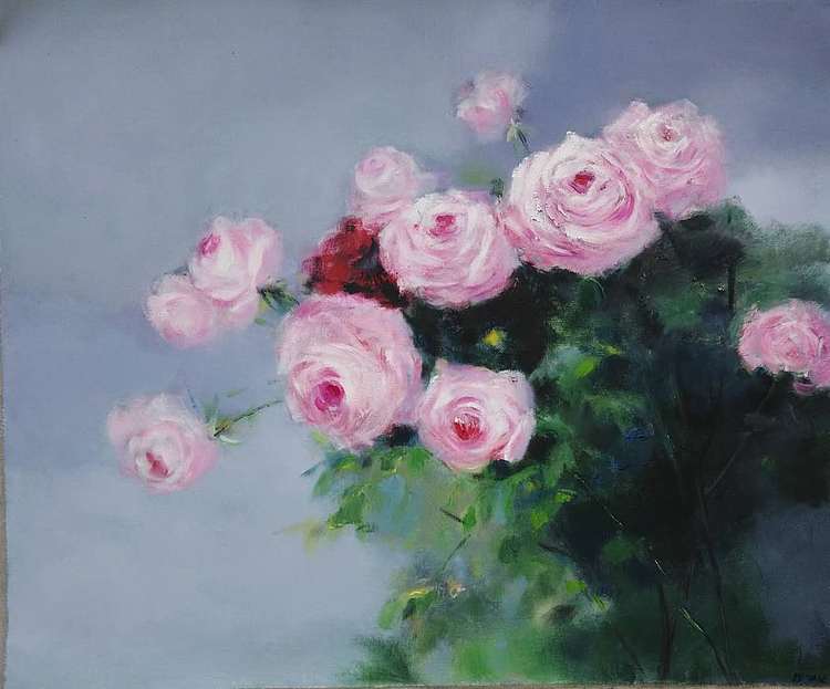 小洲 花开