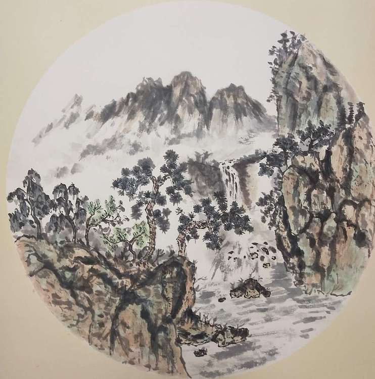 刘延军 山水