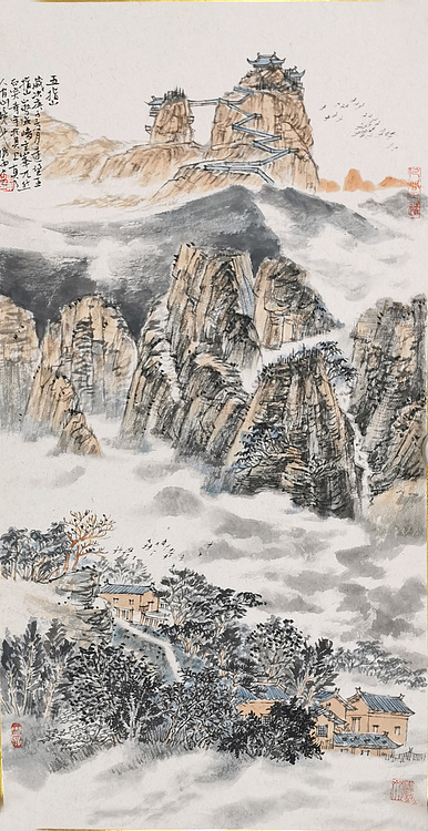 致青春—博士副教授  张恨雨 山水