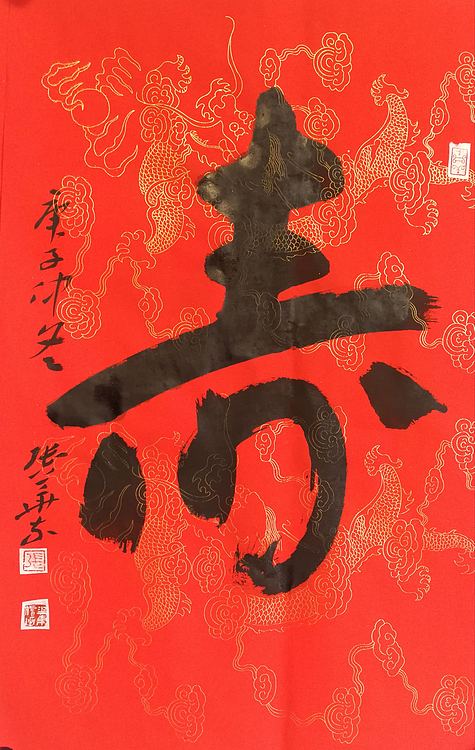 中国书协会员 安徽省书协理事 张华东