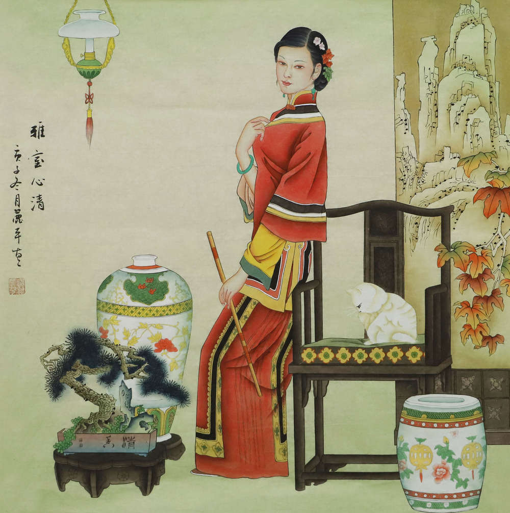 画家 诸葛丽平精品创作