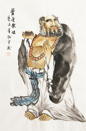 三开精品人物 画家张松平