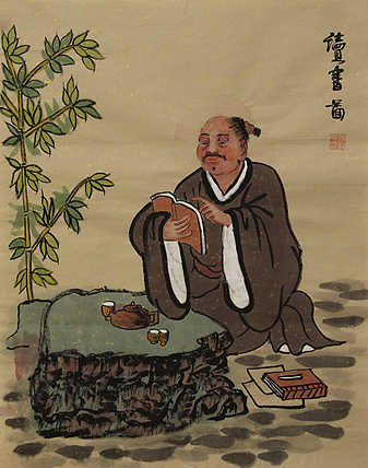 高士图&mdash;&mdash;张松平