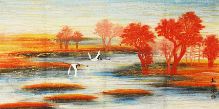 四尺精品彩墨画家——画家秦兴田