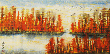 四尺精品彩墨画家&mdash;&mdash;画家秦兴田