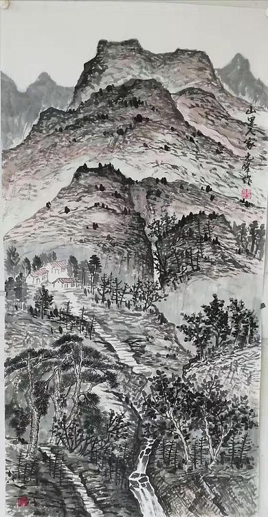 李元峰精品四尺整纸