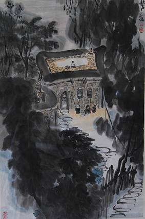 山水名家 贾又福《秋声》
