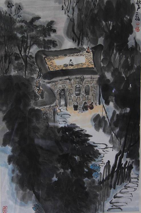 山水名家 贾又福《秋声》