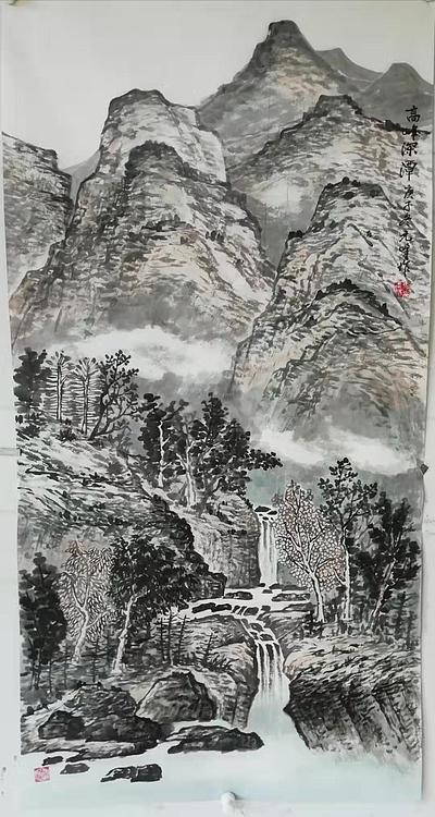 李元峰精品四尺整纸