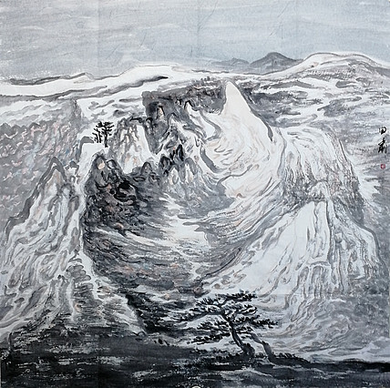 画院研究员 中国画学会理事 中国艺术研究院贾又福山水画工作室 田肃