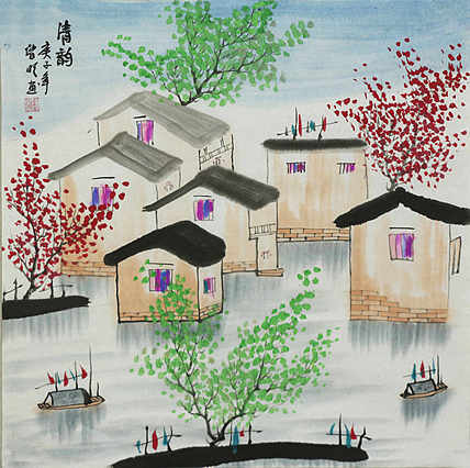 江南水乡&mdash;画家朱明