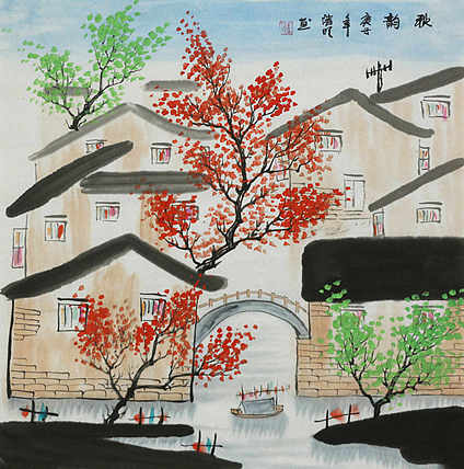 江南水乡&mdash;画家朱明