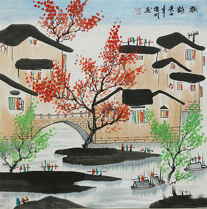 江南水乡&mdash;画家朱明