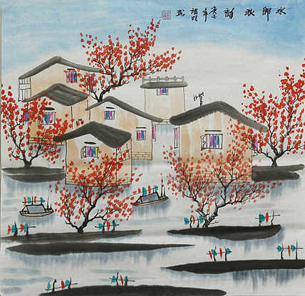 江南水乡—画家朱明
