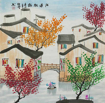 江南水乡&mdash;画家朱明