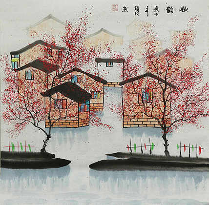 江南水乡—画家朱明