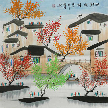 江南水乡&mdash;画家朱明