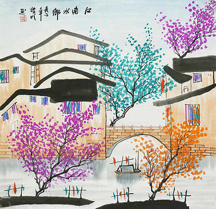 江南水乡&mdash;画家朱明