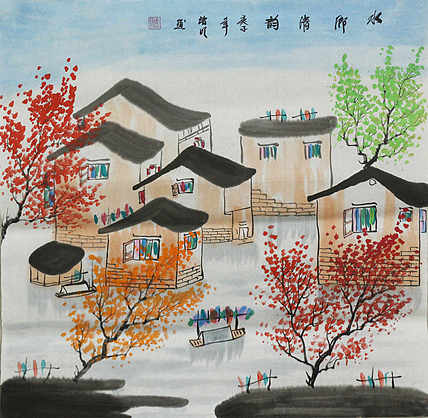江南水乡&mdash;画家朱明
