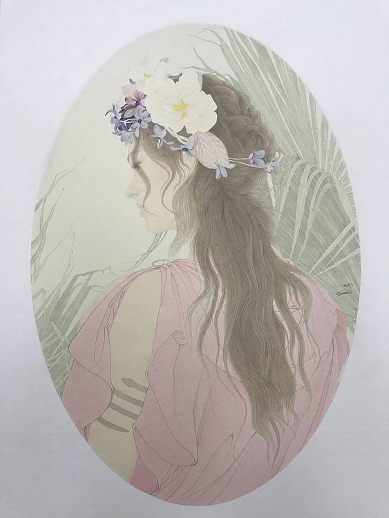 北京画院画家 王冠军《flora系列》