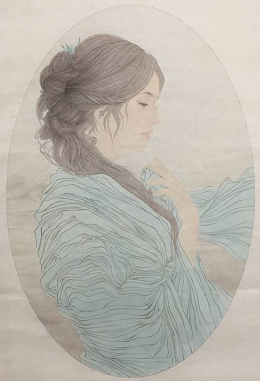 北京画院画家 王冠军《flora系列》