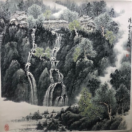 中美协会员 临泉画院院长 冯牧精品