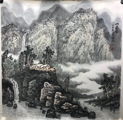 中美协会员 临泉画院院长 冯牧精品