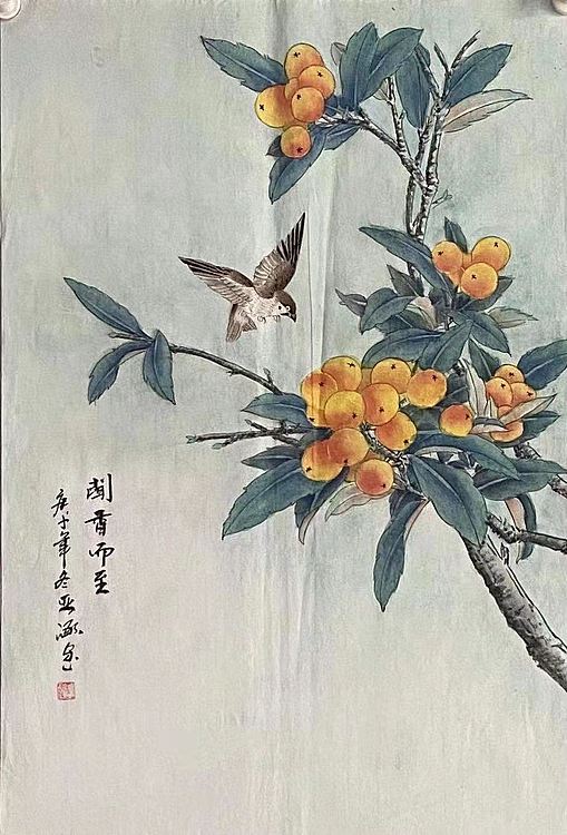 平台畅销画家亚涵  闻香而至