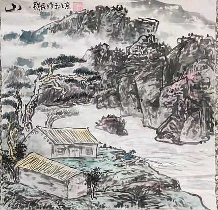 职业画家宗铁民新精品惠民