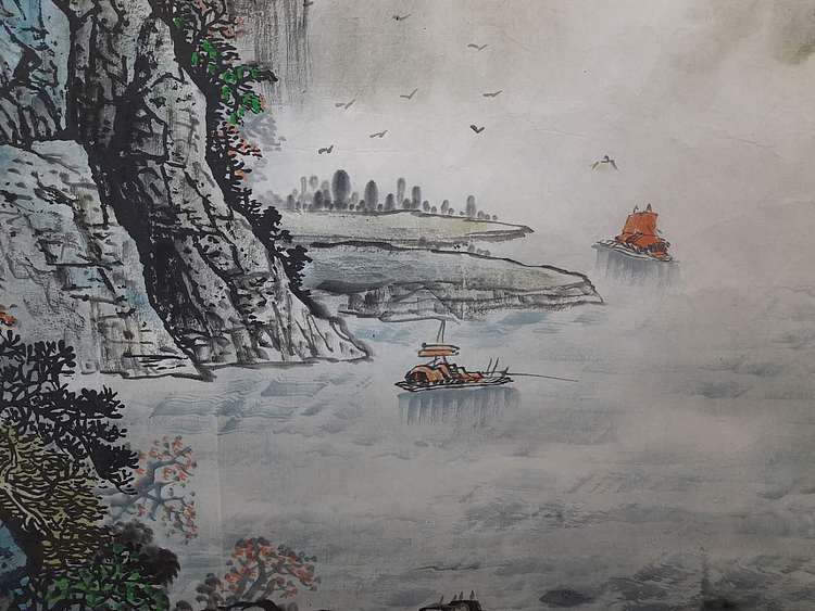 鱼子，子鱼 锦绣江山