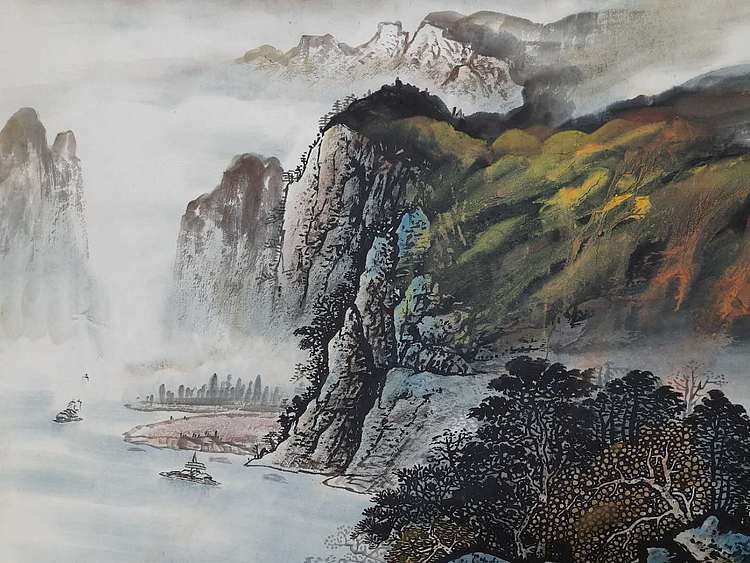 鱼子，子鱼 峡江烟云
