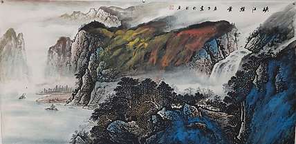 鱼子，子鱼 峡江烟云