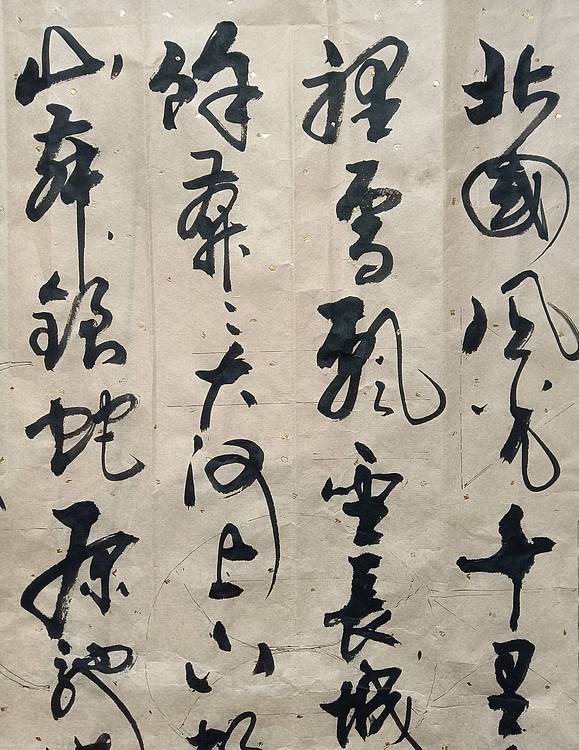 王洪臣 毛泽东词一首