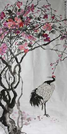 人大高研班 西安美协会员 来荣娜 花鸟画作品