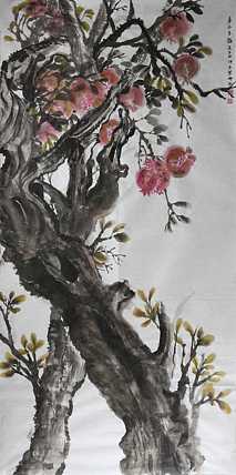 人大高研班 西安美协会员 来荣娜 花鸟画作品