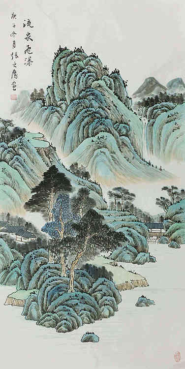 四尺仿古山水