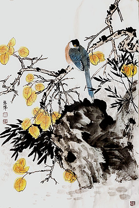 鲁西北工笔画艺术院院长 周怀峰